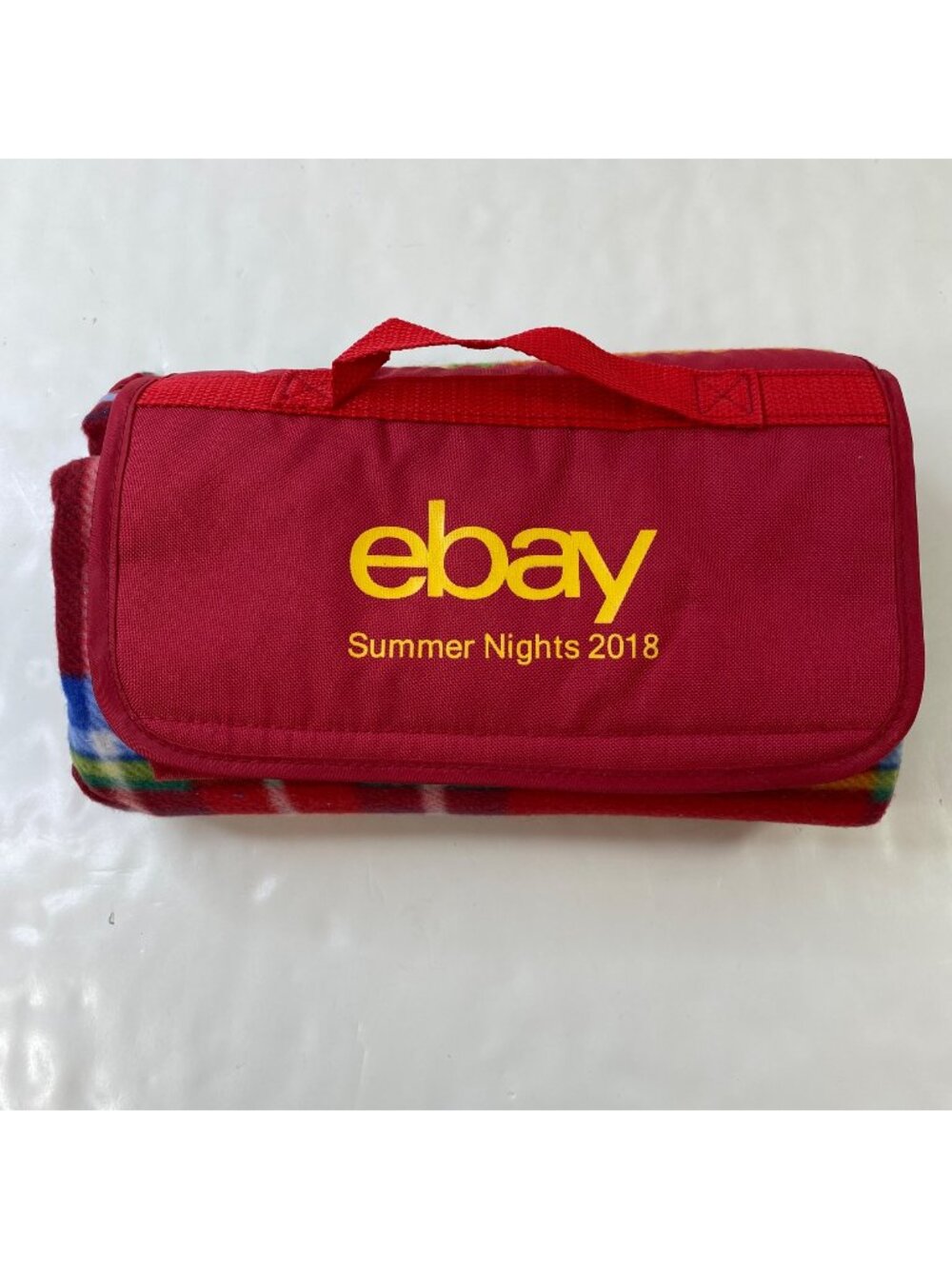 Ebay Summer Nights 2018 Plaid Picnic Blanket Carry Handle eBayana